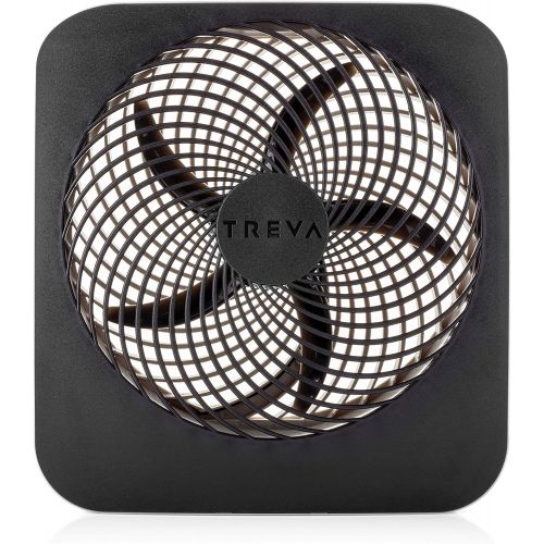  [아마존베스트]O2COOL Treva 10-Inch Portable Desktop Air Circulation Battery Fan - 2 Cooling Speeds - With AC Adapter