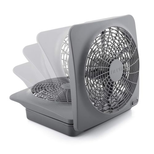  O2COOL 10-Inch Standard Base Personal Fan, Universal, Gray