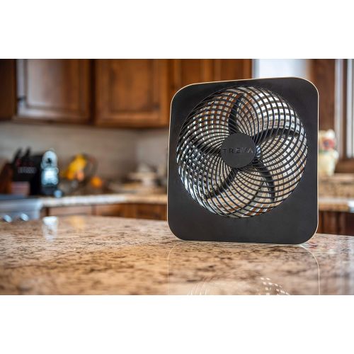  O2COOL Treva 10-Inch Portable Desktop Air Circulation Battery Fan - 2 Cooling Speeds - With AC Adapter