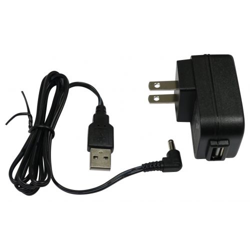  O2COOL 5 Portable USB or Electric Fan (Black/Gray)