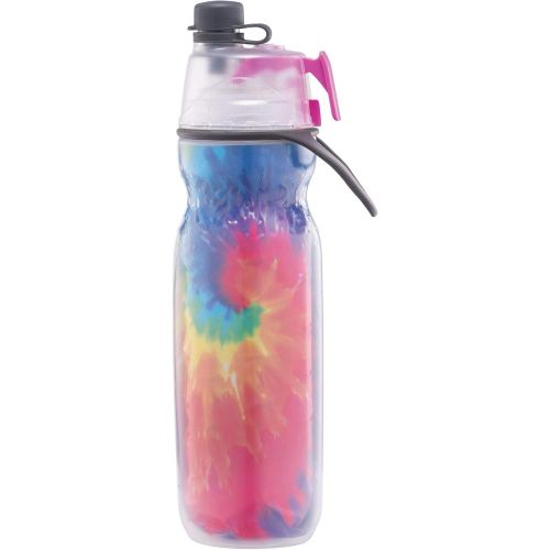 O2COOL ArcticSqueeze Insulated Mist N Sip Water Misting Bottle - Tie Dye