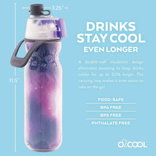  O2COOL Classic Insulated Elite Water Bottle