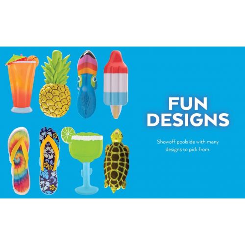  [아마존베스트]O2COOL Margarita BocaClips, Beach Towel Holders, Clips, Set of Two, Beach, Patio or Pool Accessories, Portable Towel Clips, Chip Clips, Secure Clips, Assorted Styles