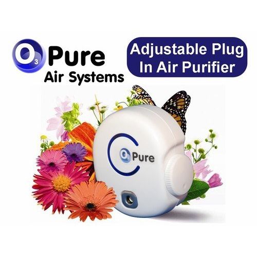  O3 Pure AAP 50 Plug-In Adjustable Ionic Room Air Purifier