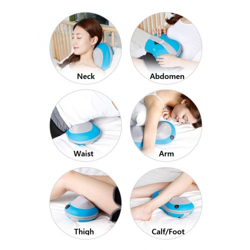  OA Slimmer Massager OA Slimmer Cushion Type Neck Shoulder Massager, Good Portability, Four Acupressure Balls,...