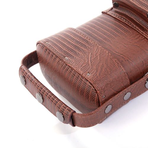  OASIS FOX 12,3X5 Leather Professional 8 Shafts Hard Pool Cue Billiard Stick Carrying Case