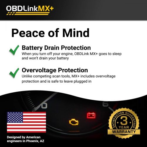  [아마존 핫딜] [아마존핫딜]OBDLink MX+ OBD2 Bluetooth Scanner for iPhone, Android, and Windows