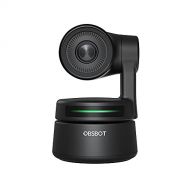 OBSBOT Tiny PTZ Webcam, AI-Powered Framing & Gesture Control, Full HD 1080p Webcam with Dual Omni-Directional Mics, 90-Degree Wide Angle, Low-Light Correction, Works with Zoom, Sky