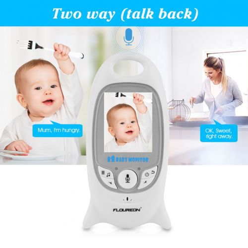  OBloved Video Baby Monitor with Camera,Infrared Night Vision,Two Way Talk,Temperature Monitoring,Lullabies,2.0 Display,Long Range and High Capacity Battery