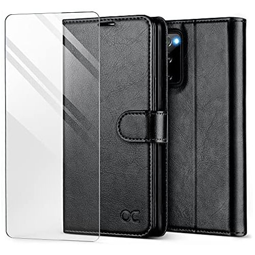  [아마존베스트]OCASE Compatible with Samsung Galaxy S20 FE 5G Case with Card Holders, PU Leather Flip Wallet Case [TPU Inner Case][Stand][Tempered Glass Screen Protector] Protective Phone Cover 6