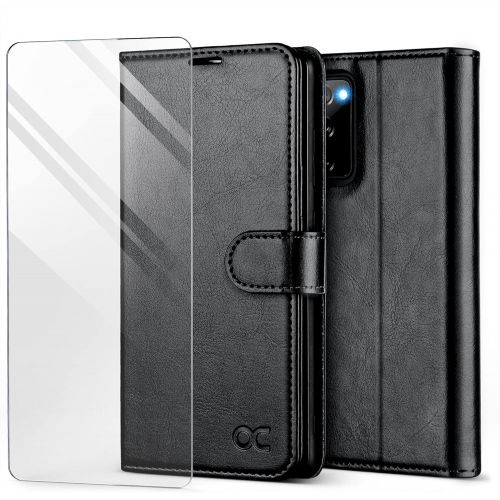  [아마존베스트]OCASE Compatible with Samsung Galaxy S20 FE 5G Case with Card Holders, PU Leather Flip Wallet Case [TPU Inner Case][Stand][Tempered Glass Screen Protector] Protective Phone Cover 6