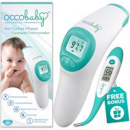 OCCObaby Clinical Forehead Baby Thermometer - Limited Edition with Flexible Tip Waterproof Digital...
