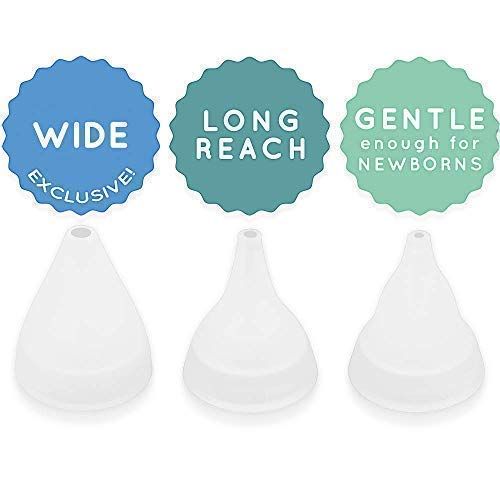  [아마존베스트]OCCObaby Baby Nasal Aspirator - Safe Hygienic and Quick Battery Operated Nose Cleaner with 3 Sizes...