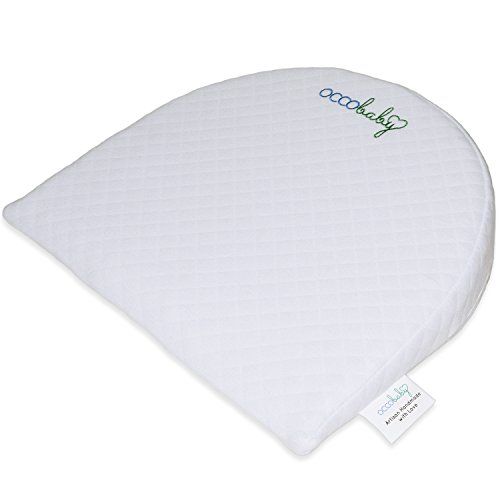  OCCObaby Universal Bassinet Wedge | Waterproof Layer & Handcrafted Cotton Removable Cover |...