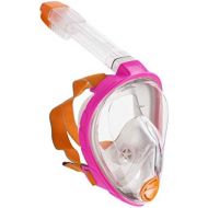 Air Ocean Reef Snorkeling Full Face Mask, black, S/M