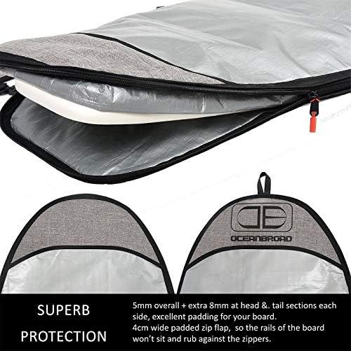  OCEANBROAD Surfboard Longboard Bag 60, 66, 70, 76, 80, 86, 90, 96, 100