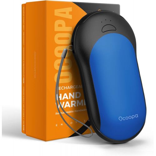  OCOOPA Fast-Charging Hand Warmers, 10000mAh Handwarmer with PD & QC 3.0 Rechargeable Hand Warmer Supercar Design Heating time 15 Hrs Perfect for Outdoor Activities Brilliant Winter