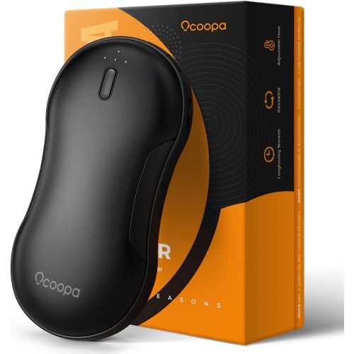  OCOOPA Hand Warmers 9000 Quick Charge, USB-C Hand Warmer Rechargeable Power Delivery(18W), 9000 mAh,14 Hrs Working Time, 3 Levels Heating, 95°F to 131°F