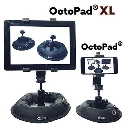  [아마존베스트]OCTOPUS.CAMERA OctoPad Table Top Mini Tripod Studio Kit, for DSLR, Mirrorless, 360, Cell Phone, LED Light, Flash Unit