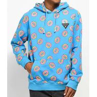 ODD FUTURE Odd Future Allover Donut Teal Hoodie