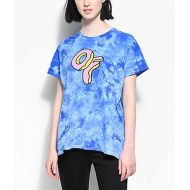 ODD FUTURE Odd Future Donut Blue Tie Dye T-Shirt