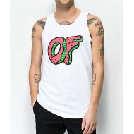 ODD FUTURE Odd Future Watermelon White Tank Top