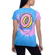 ODD FUTURE Odd Future Neon Razz Wave Pink & Blue Tie Dye T-Shirt