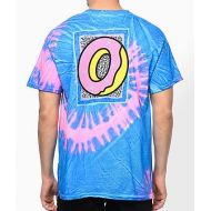 ODD FUTURE Odd Future Tour Pink & Blue Tie Dye T-Shirt