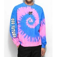 ODD FUTURE Odd Future Neon Razz Tie Dye Long Sleeve T-Shirt