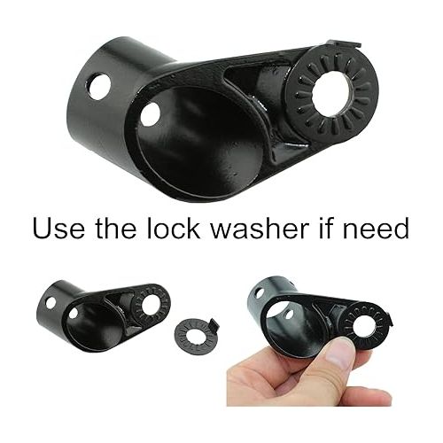  ODIER Bike Trailer Hitch Coupler for Instep and Schwinn Bike Trailer for Kids/Dog Replacement Bicycle Trailer Attachment for Baby Bike Trailers