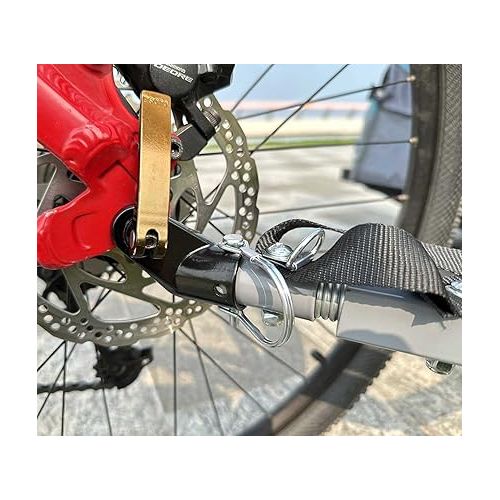  ODIER Bike Trailer Hitch Coupler for Instep and Schwinn Bike Trailer for Kids/Dog Replacement Bicycle Trailer Attachment for Baby Bike Trailers