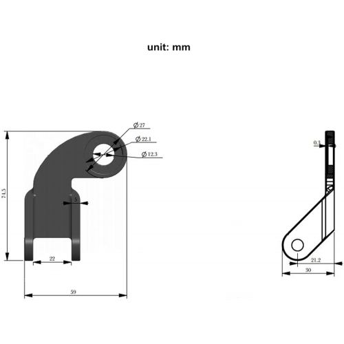  [아마존베스트]ODIER Bike Trailer Hitch Bicycle Steel Hitch Coupler for Burley Trailers Adapter Replacement Connector