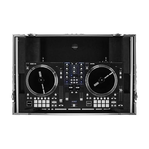  Odyssey Case Rane One Flight Case with 1U Rack Space and Glide Platform