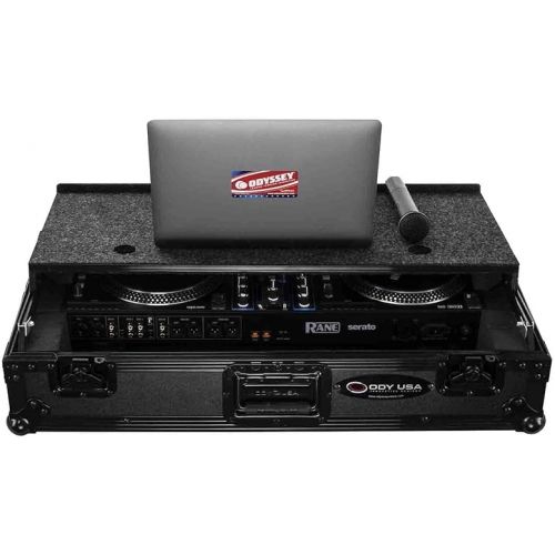  Odyssey Case FZGSRANEONEWBL Flight Case for Rane One with Glide Platform - Black Label