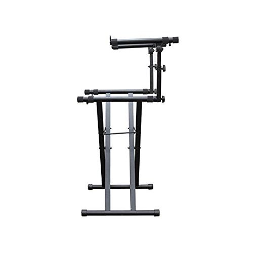  ODYSSEY Odyssey LTBXS2 Two Tier X-Stand: Heavy-Duty Double Braced Dj Coffin / Keyboard Stand