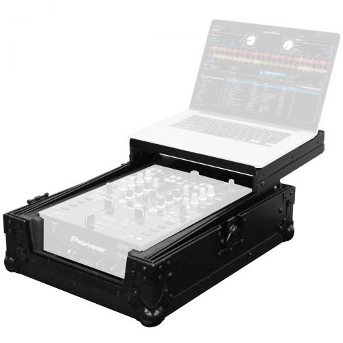  ODYSSEY Odyssey Cases FZGS10MX1BL | 10in DJ Mixer Black Label Series Low Profile Glide Style Case