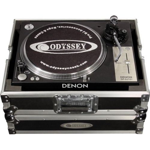  ODYSSEY Odyssey FTTDIA Flight Zone Ata Diamond Plated Dj Turntable Case