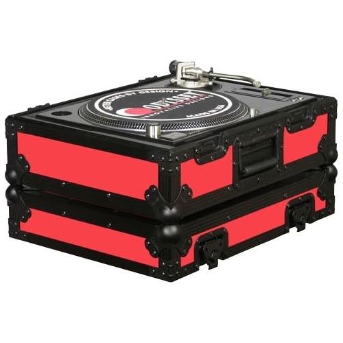  ODYSSEY Odyssey FR1200BK Red Designer Series DJ Turntable Case