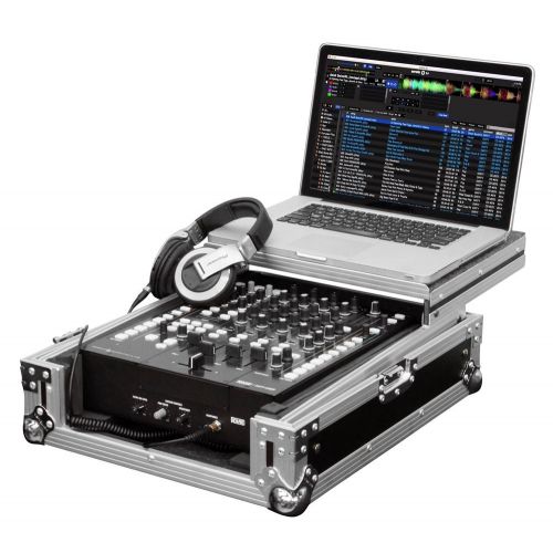  ODYSSEY Odyssey Cases FZGS12RANE64 | Flight Zone Glide Style RANE Sixty Four Universal 12in DJ Mixer Case