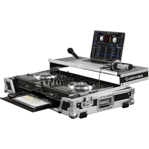  ODYSSEY Odyssey FZGSNS7IIWGT Numark Ns7Ii Dj Controller Glide Style Case with Lower GT Glide Tray