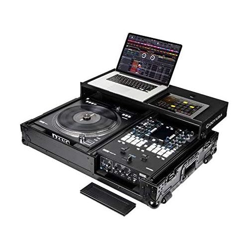  ODYSSEY Odyssey FZGS1RA1272WBL Compact DJ Coffin Compatible with Rane Seventy-Two Mixer and Twelve Controller