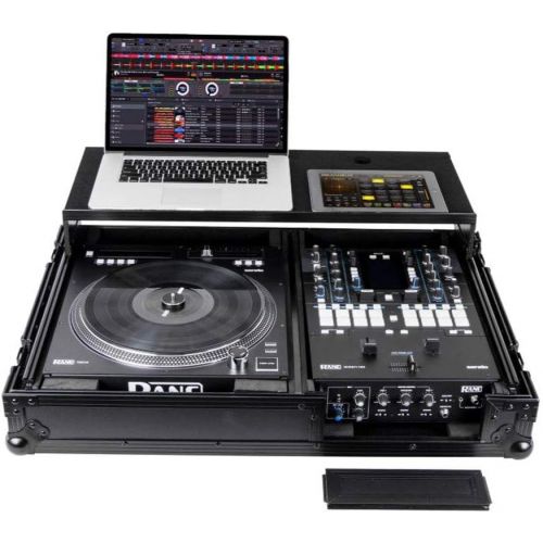  ODYSSEY Odyssey FZGS1RA1272WBL Compact DJ Coffin Compatible with Rane Seventy-Two Mixer and Twelve Controller