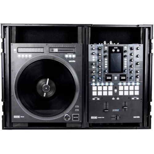  ODYSSEY Odyssey FZGS1RA1272WBL Compact DJ Coffin Compatible with Rane Seventy-Two Mixer and Twelve Controller