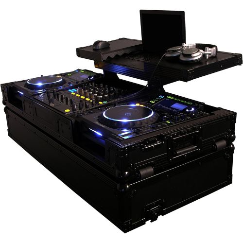  ODYSSEY Odyssey FZGSX12CDJWBL 12In Mixer  Cd Player Cas Table Top12 Inch DJ Mixer Coffin
