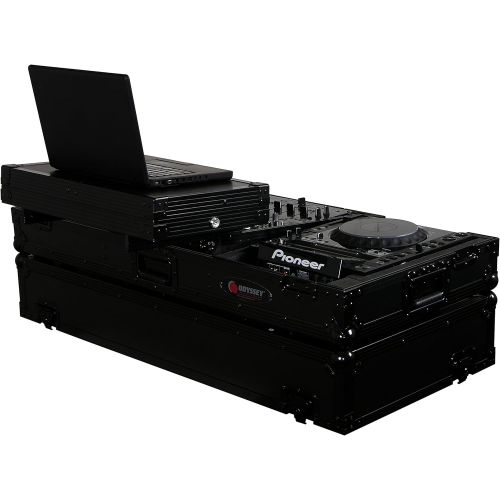  ODYSSEY Odyssey FZGSX12CDJWBL 12In Mixer  Cd Player Cas Table Top12 Inch DJ Mixer Coffin
