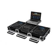 ODYSSEY Odyssey FZGSL12CDJWR - 12 DJ Mixer & 2x Large Format Tabletop Players Coffin