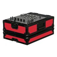 ODYSSEY Odyssey FR12MIXBKRED Designer 12In Mixer Case-Re Single DJ Mixer Case