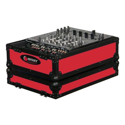  ODYSSEY Odyssey FR12MIXBKRED Designer 12In Mixer Case-Re Single DJ Mixer Case