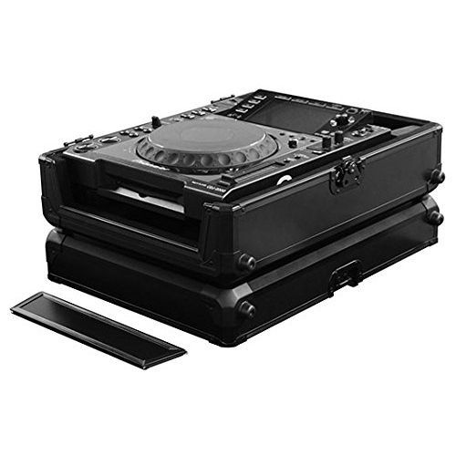  ODYSSEY Odyssey K12MIXCDJBL Black Krom Series Universal 2 DJ MixerLarge Format CD Media Player Carrying Case