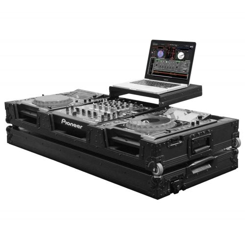  ODYSSEY Odyssey FZGSL12CDJWBL Universal CdDigital Media Player Dj Coffin With Wheels